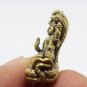 LORD VISHNU MINI AMULET PRESERVER GOD NARAI DEITY HINDU TINY STATUE FIGURINE