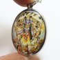 VISHVARUPA BIG PENDANT UNIVERSAL OMNI FORM OF GOD DEITY VISHNU HINDU AUM AMULET
