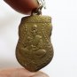 LP JONG SEMA COIN BLESSED 1942 THAI BUDDHA AMULET PROTECTION LUCKY RICH PENDANT