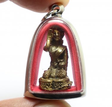 NANGKWAK THAI AMULET PENDANT (1) LADY CALL GOOD LUCK MONEY RICH TRADE TALISMAN