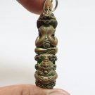 TAKRUT PHRA PIDTA MAGIC COBRA ON RAHU OM JUN THAI BUDDHA AMULET PENDANT NECKLACE TAKRUT PHRA PIDTA MAGIC COBRA ON RAHU OM JUN THAI BUDDHA AMULET PENDANT NECKLACE