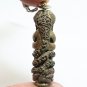 TAKRUT PHRA PIDTA MAGIC COBRA ON RAHU OM JUN THAI BUDDHA AMULET PENDANT NECKLACE