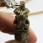 TAKRUT PHRA PIDTA MAGIC COBRA ON RAHU OM JUN THAI BUDDHA AMULET PENDANT NECKLACE
