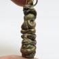 TAKRUT PHRA PIDTA MAGIC COBRA ON RAHU OM JUN THAI BUDDHA AMULET PENDANT NECKLACE