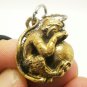 LORD HANUMAN MONKEY MAGIC BALL MUAY THAI AMULET LIFE PROTECTION PENDANT NECKLACE