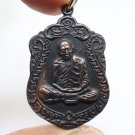 LP TIM BLESSED 1975 COIN THAI WAT LAHANRAI BUDDHA MAGIC YANT AMULET PENDANT GIFT