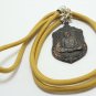 LP TIM BLESSED 1975 COIN THAI WAT LAHANRAI BUDDHA MAGIC YANT AMULET PENDANT GIFT
