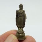 BUDDHISM MINI AMULET LORD BUDDHA BLESSING SUCCESS GOOD LUCK WIN OBSTACLES GIFT