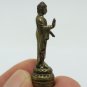 BUDDHISM MINI AMULET LORD BUDDHA BLESSING SUCCESS GOOD LUCK WIN OBSTACLES GIFT