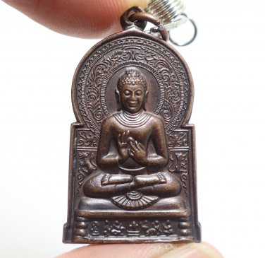 LORD BUDDHA LP KOON BLESSED 1992 PENDANT PEACEFUL SUCCESS THAI LUCKY 2535 AMULET