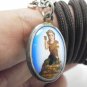 NANGKWAK BLESSED 1980s LADY CALL MONEY FORTUNE YANT THAI AMULET MAGIC NECKLACE
