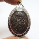 LORD HANUMAN PIDTA PUNGPHRAKAN COIN LP KASEM KEMAJARO BLESS THAI AMULET PENDANT