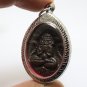LORD HANUMAN PIDTA PUNGPHRAKAN COIN LP KASEM KEMAJARO BLESS THAI AMULET PENDANT