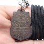 LP PETCH KO PHA NGUN COIN BLESSED 1920 SURAT THANI THAI YANT BUDDHA CROWN AMULET