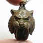 MAGIC SABERTOOTH TIGER LP SUD BLESSED 1970 AMULET LUCKY RICH PROTECTION NECKLACE