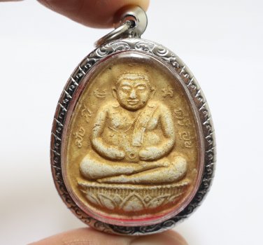 MAGIC TURTLE PRA SANGKAJAI BIG PENDANT (2) BUDDHA MIRACLE LUCKY THAI AMULET GIFT