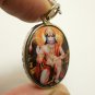 LORD HANUMAN AMULET GOD RAMA DEVOTEES HANUMAAN MONKEY KING RAMAYANA OM PENDANT
