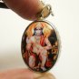 LORD HANUMAN AMULET GOD RAMA DEVOTEES HANUMAAN MONKEY KING RAMAYANA OM PENDANT