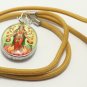 MAHALAKSHMI BIG PENDANT LAXMI DEVI HINDU GODDESS RICH LUCKY LAKSHMI BLESS AMULET