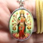 MAHALAKSHMI BIG PENDANT LAXMI DEVI HINDU GODDESS RICH LUCKY LAKSHMI BLESS AMULET