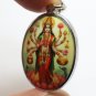 MAHALAKSHMI BIG PENDANT LAXMI DEVI HINDU GODDESS RICH LUCKY LAKSHMI BLESS AMULET