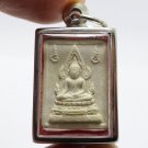 PHRA KUMKAO LP RUESI LINGDAM BLESSED 1990 2533 LERSI LING DAM LUCKY REAL AMULET