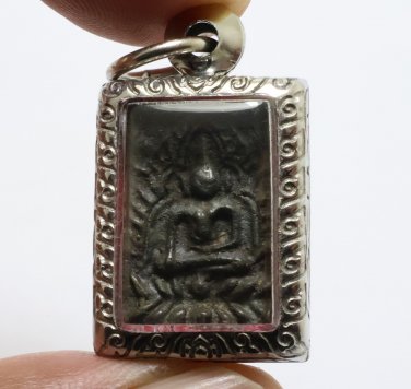 LP SUK BLESSED IN 1897 BUDDHA THAI MAGIC SOOK ANTIQUE LUCKY AMULET SMALL PENDANT