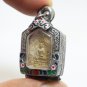LP TIM BLESS 1971 KHUNPAEN PRAI KUMAN THAI BUDDHA MAGIC TAKRUT AMULET PENDANT 3