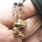 MAGIC RABBIT BUNNY HOLD MONEY LUCKY WEALTH RICH THAI REAL BLESS AMULET NECKLACE
