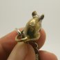 TINY MUSHIKA MOUSE MOUNT RAT OF LORD GANESHA SUCCESS GOD AMULET NECKLACE