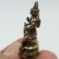 PHRA PHROM MINI BRASS AMULET BLESSED LORD BRAHMA GOD OF CREATION HINDU TRIMURTI