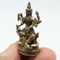 PHRA PHROM MINI BRASS AMULET BLESSED LORD BRAHMA GOD OF CREATION HINDU TRIMURTI