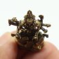 PHRA PHROM MINI BRASS AMULET BLESSED LORD BRAHMA GOD OF CREATION HINDU TRIMURTI