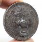 PHRA LP PERN TIGER BIG COIN BLESS 1998 MUAY THAI STRONG MAGIC PROTECTION AMULET