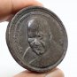 PHRA LP PERN TIGER BIG COIN BLESS 1998 MUAY THAI STRONG MAGIC PROTECTION AMULET