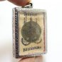 SOMDEJ LP PHROM 1973 PENDANT 1 MAGIC TAKRUT BACK SATANG YANT THAI BUDDHA AMULET
