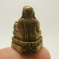 HAPPY BUDDHA MINI STATUE TINY THAI AMULET SANGKAJAI HOTEI BUDAI LUCKY MONEY RICH
