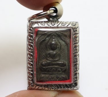 LP SUK BLESSED 1897 SMALL PENDANT 2 THAI BUDDHA MAGIC SOOK ANTIQUE LUCKY AMULET