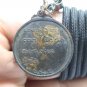 PHRA LP GUAY BLESSED 1972 BACK YANT THAI LUANG POR KUAY AMULET 2515 BE. PENDANT