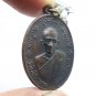 PHRA LP KUAY COIN BLESSED 1975 BACK YANT THAI LUANG POR GUAY AMULET 2518 PENDANT