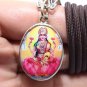 MAA LAKSHMI LAXMI DEVI HINDU GODDESS RICH LUCKY BLESSED PENDANT ENERGIZED AMULET