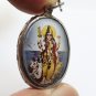 HARIHARA A COMPOSITE FORM OF HINDU GOD VISHNU AND LORD SHIVA MAHADEV OM PENDANT