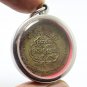 NANGKWAK POKASUP LP MOON LADY CALL MONEY LUCKY BO LEAF YANT THAI AMULET PENDANT