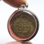 NANGKWAK POKASUP LP MOON LADY CALL MONEY LUCKY BO LEAF YANT THAI AMULET PENDANT