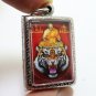 PHRA LP PERN RIDE TIGER PENDANT BLESSED 1998 MAGIC TAKRUT YANT STRONG PROTECTION