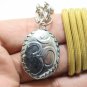 LORD SHIVA MAA PARVATI GANESHA GOD FAMILY SIVA BLESSED OM OHM PENDANT FUJII KAZE