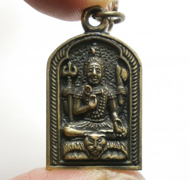 LORD SHIVA MAHADEV HINDU SIVA MAHADEVA PENDANT NECKLACE BLESSING LIFE PROTECTION