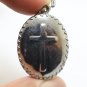 VIRGIN MARY OF GUADALUPE BACK CROSS HEALING COMFORT GUIDANCE PROTECTION PENDANT