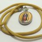 VIRGIN MARY OF GUADALUPE BACK CROSS HEALING COMFORT GUIDANCE PROTECTION PENDANT