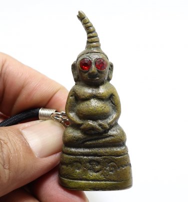 NGANG RED EYES NECKLACE BLESS 1970S LOVE APPEAL BURIRAM KHMER MAGIC NGUNG KANANG